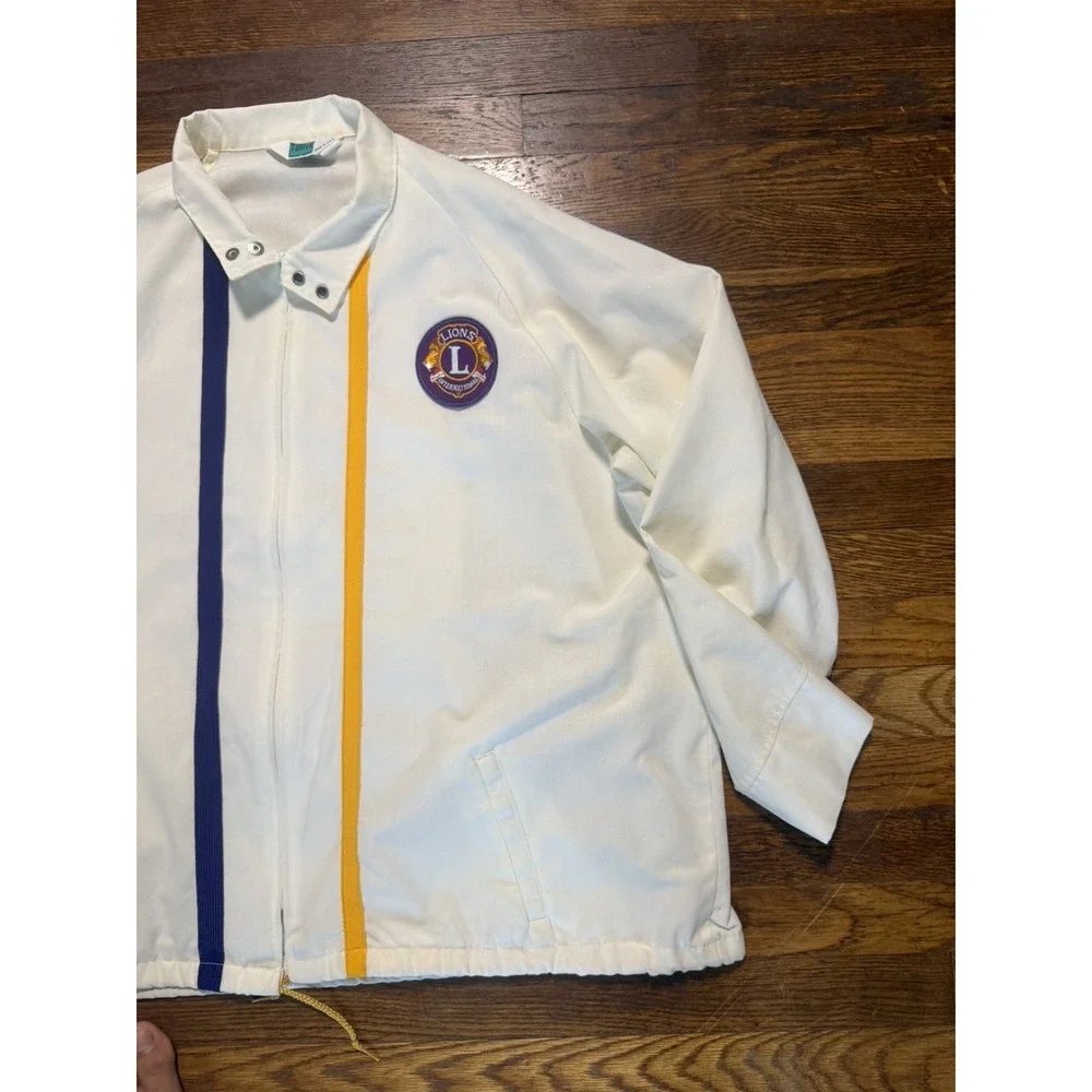 VINTAGE LIONS INTERNATIONAL GOLF JACKET MENS XL in perfect condition